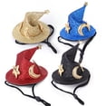 thumbnail image 7 of D-GROEE Small Pet Halloween Costume Guinea Pig Witch Hat Lizard Witch Head Accessories Hamster Cap for Hedgehog Chinchilla Ferret and Similar Breeds, 7 of 7