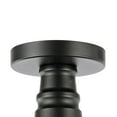 thumbnail image 6 of JONATHAN Y Camila 14" 1-Light Classic Industrial Indoor/Outdoor Iron LED Semi Flush Mount, Gray/White, JYL7617D, 6 of 9