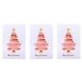 thumbnail image 2 of Greeting Card,Party Greeting Card3Pcs Living Christmas Tree Greeting Card 3 Pieces 4 Styles Per Set Individual Packaging Envelope Can Send Family Friends Colleagues Elders Children Wife, 2 of 9