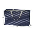thumbnail image 2 of Household Essentials Blue with White Stars Krush Container All-Purpose Utility Tote, 2 of 6