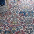 thumbnail image 5 of Nourison Global Vintage Distressed Farmhouse Ivory/Blue 7'10" x 9'10" Area Rug, (8' x 10'), 5 of 8