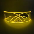 thumbnail image 4 of HEVIRGO 2PCS Prank Glasses Longer Glow Time Wireless Lighting Acrylic Prank LED Glasses for Christmas, 4 of 10