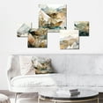 thumbnail image 2 of Designart "Evolving Silver Mountains Exploring II" Landscape Modern Living Room Set, 2 of 5