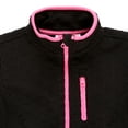 thumbnail image 3 of Reebok Girls Fleece Jacket with Embossed Hearts, Size XS (4-5) - XXL (18), 3 of 3