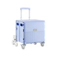 thumbnail image 1 of Carrito de compras plegable shamjiam Carrito utilitario de almacenamiento Azul, 1 of 8