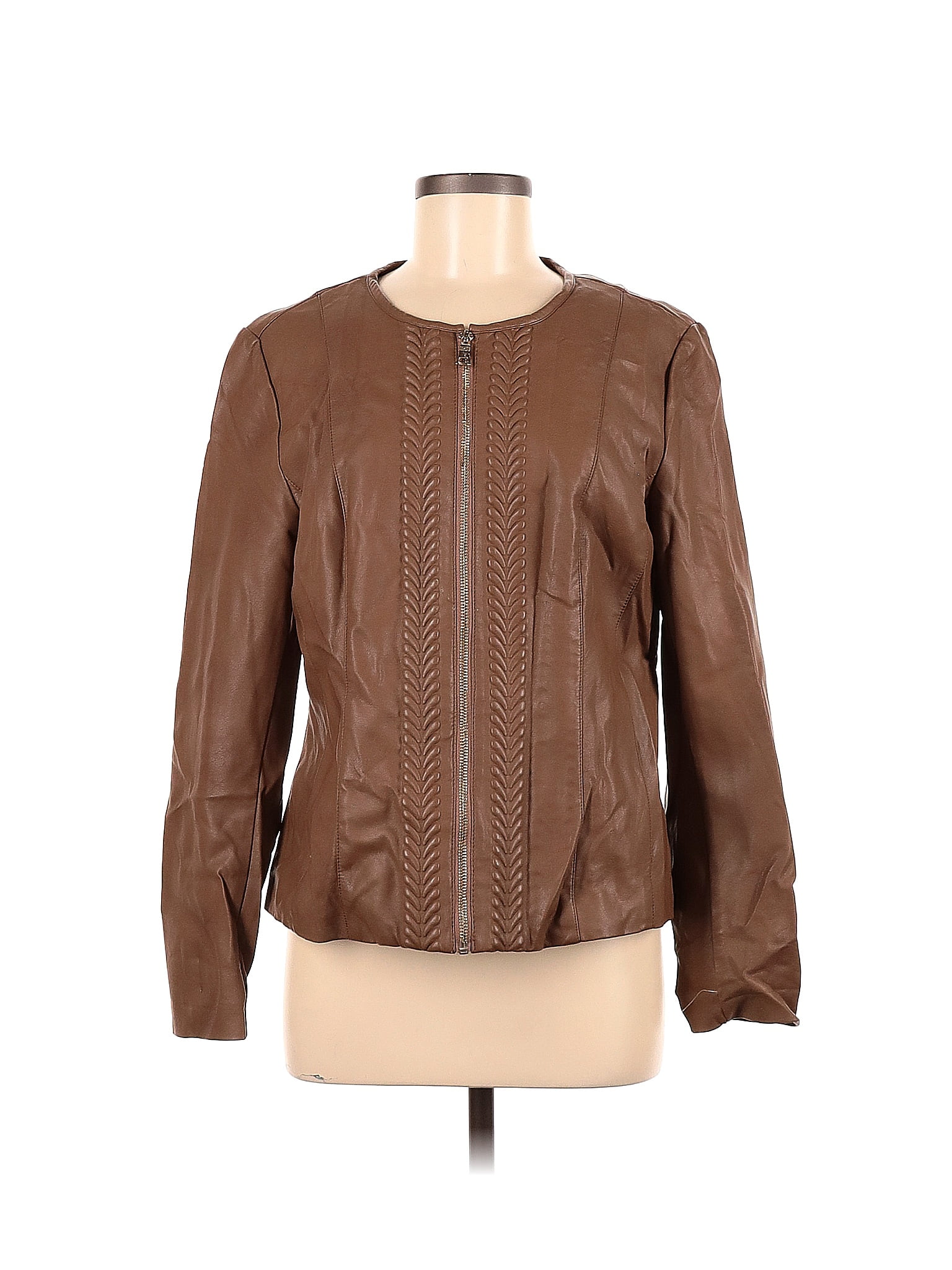 charter club leather jacket