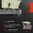 thumbnail image 2 of A-Premium Brake Master Cylinder Compatible with Chevry and GMC Vehicles - Astro/Safari 1996 1997 1998 1999 2000 2001 2002 - Replace OE# 18029952, 2 of 8