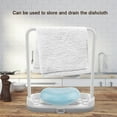 thumbnail image 4 of Detachable Kitchen Bar Towel Drying Rack Storage Organizer (Grey), 4 of 10