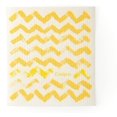 thumbnail image 2 of Cuisipro All Purpose Small Eco-Cloth, 7.87x6.7", Yellow Zigzag/Pineapple, 2 of 8