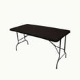 thumbnail image 3 of 8Ft Fitted Picnic Table Cover Spandex Outdoor Tablecloth Stretchy Table Cover For Camping Parties Outdoor(Black-76X244Cm), 3 of 6
