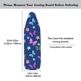 thumbnail image 5 of HELLHERO Ironing Board Cover Butterflies and Florals Easy to Install Elastic Edge Ironing Cover for Laundry Accessories, 5 of 5
