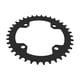 thumbnail image 2 of Rueda de cadena para bicicleta de carretera negra con diseño de dientes positivos/negativos, plato de bicicleta 38T 104BCD, 2 of 8