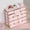Rose, variante sur Ourlova Commode en Tissu Blanche à 12 Tiroirs avec Poches Latérales Pratiques - Solution de Rangement Idéale pour Chambres, Salons, Couloirs et Garde-Robes
