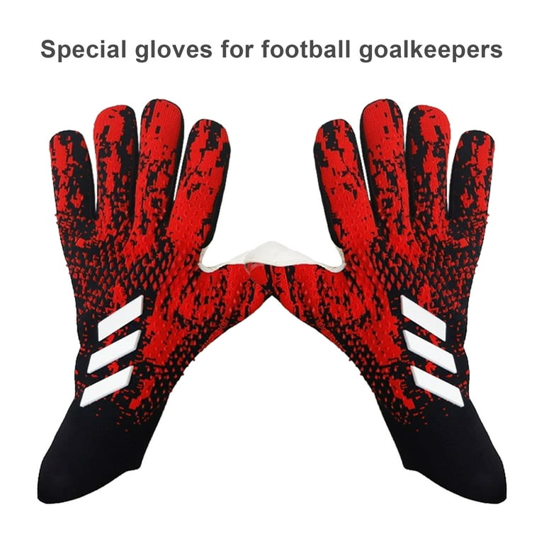 Adult Football Goalkeeper Gloves Professional Goalie Gloves Soccer  Equipment Anti-slide Protective Hand Latex Gloves