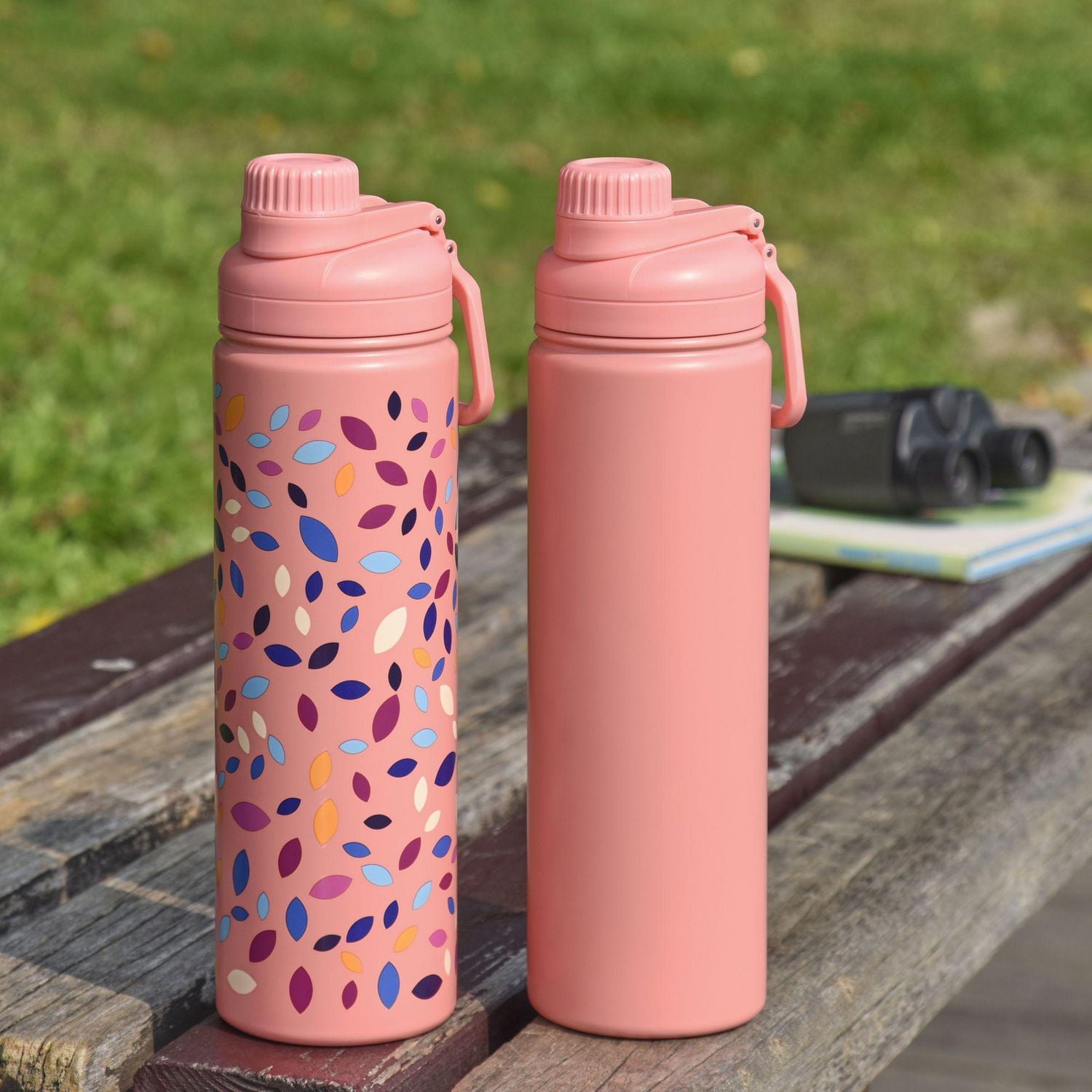 Mainstays 2Pack 24oz Stainless Steel Bottle