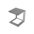 thumbnail image 1 of Benzara Table d'Appoint en Aluminium Argent, 1 of 2