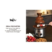 Total Chef TCCFS-02 Stainless Steel 3-Tier Chocolate Fountain