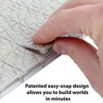 thumbnail image 4 of Monster Adventure Terrain - Juego de construcción con núcleo pintado de 173 piezas con placa base - Constructor de mundos de mesa 3D totalmente modular y apilable compatible con Dnd Dungeons Dragons, 4 of 5