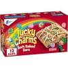 Lucky Charms Soft Baked Chewy Cereal Treat Bars, Snack Bars, 12 ct