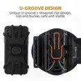 thumbnail image 2 of Universal 360° Rotatable Wristband Phone Holder for Sports, Running, Hiking, Biking, and Walking智能手机配件, 2 of 5