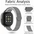 thumbnail image 2 of SOATUTO Nylon Band Compatible with Fitbit Ace LTE, Breathable Braided Wristband Soft Sport Loop Replacement Strap for Google Ace LTE, 2 of 5