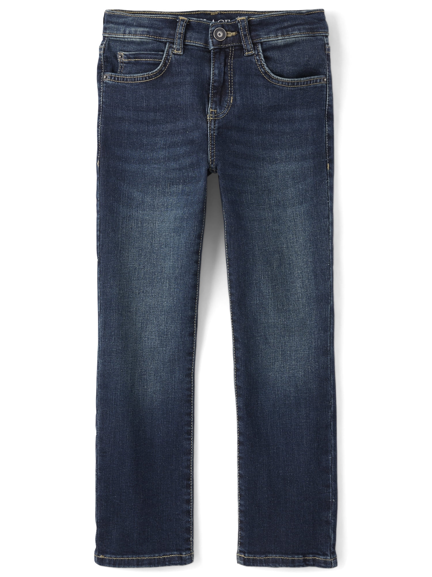 The Children's Place Boys Stretch Straight Fit Jeans, Sizes 4-18