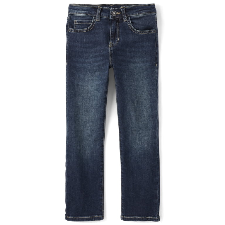 The Children's Place Boys Stretch Straight Fit Jeans photo 3