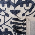 thumbnail image 6 of SAFAVIEH Sahara Catriona Geometric Trellis Area Rug, Navy/Ivory, 5' x 8', 6 of 9