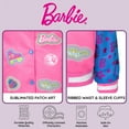 thumbnail image 5 of Barbie Varsity Bomber Jacket Logo Little Kid to Big Kid, 5 of 5