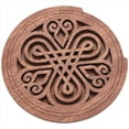 thumbnail image 2 of 3X Guitar Wooden Soundhole Sound Hole Cover Block Feedback Buffer Mahogany Wood for EQ Acoustic Folk Guitars 7, 2 of 8