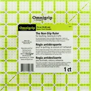 Omnigrip 7.5" Non-Slip Ruler, Square Quilter's Rulers by Omnigrid