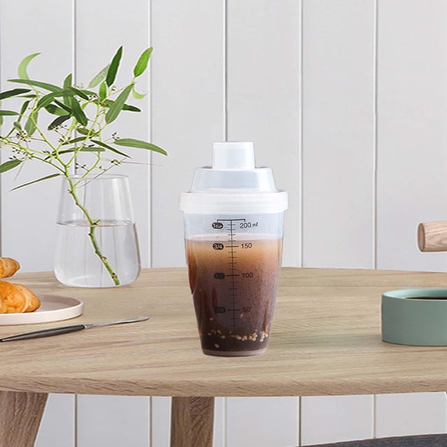 Botella coctelera de proteínas perfecl 200ml mezclador de bebidas pequeño multifunción