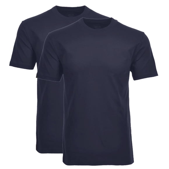 RAGMAN Camiseta para hombres, paquete de 2 - 1/2 manga, camiseta interior, cuello redondo Azul oscuro
4XL (4X-Large)