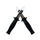 thumbnail image 2 of WORGEOUS 2 piezas de cuchillo retráctil, truco de broma, accesorios de Halloween, juguete, cuchillo que desaparece, juguete mágico (negro), 2 of 7