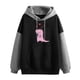 thumbnail image 1 of Gibobby Sudadera mujer con cierre, Sudadera con capucha de forro polar para mujer(Negro,G), 1 of 4