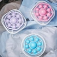 thumbnail image 6 of Qyaukm 3 Pack Washing Machine Hair Catcher, Reusable Floating Lint Filter for Pet Hair & Debris, Laundry Mesh Removal Tool for Washer, Pink Color, 6 of 9
