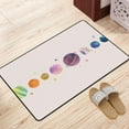 thumbnail image 3 of XMXY Area Rugs Doormat Outdoor Entrance, Colorful Planets Facecloth Non-slip Floor Mat Rug for Living Room Kitchen Sink Area Indoor,36"x24", 3 of 9