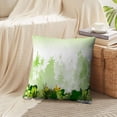 thumbnail image 3 of LALILO Throw Pillow Covers Tropical Rainforest Jungle Jungle Leaf Cushion Cover 18" x 18", 2 Pack, 3 of 6