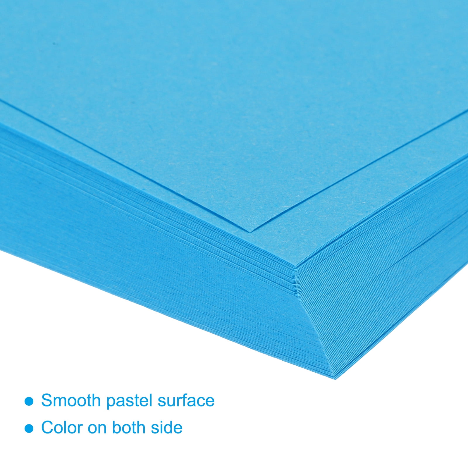 Uxcell Origami Paper Double Sided for Art Craft Project Beginner 100 Sheets Aquamarine Blue 3x3 inch
