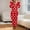 Red, variant on Hueook Women Pants Tall Pants Jumpsuits Women Long Sleeve Hooded Jumpsuit Pajamas Casual Winter Warm Rompe Sleepwear Black M