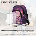 thumbnail image 6 of TSOVTHRID Hummingbird Rose Violet Print Small Crossbody Bags for Women Trendy Cell Phone Purse Crossbody Wallet Purses with Card Slots Travel Shoulder Bag, 6 of 7