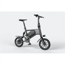 GlareWheel EB-X5 Foldable Electric Bike - Black