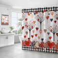 thumbnail image 5 of Valentines Day Shower Curtain with 12 Hooks, Valentine Heart Shower Curtain, Valentine Shower Curtains for Bathroom Decor, 72x72 Inch, 5 of 6