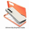 thumbnail image 4 of Nalacover Slim Case for Samsung Galaxy Z Fold5 with Screen Protective Film, Rugged PC Shockproof Matte Anti-Scratches Non-Slip Folding Cover for Samsung Galaxy Z Flip5 Women Men,Orange, 4 of 7