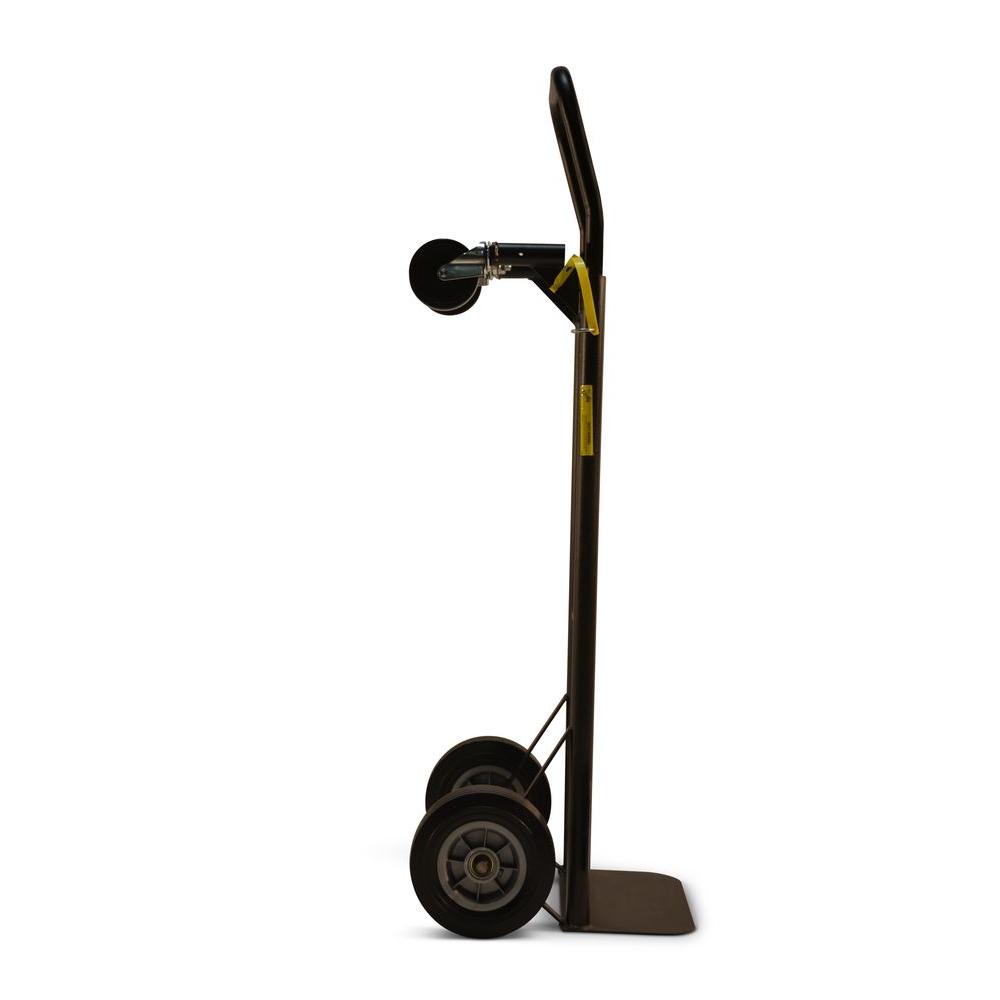 Milwaukee Hand Truck  600 lbs Convertible Truck with 8 in. Solid Puncture Proof Tire, Black - image 2 of 5