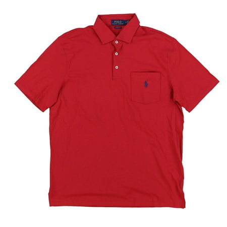 Polo Ralph Lauren Mens Interlock Pocket Polo Shirt (Small,