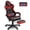 Red, variant on Huracan PU Leather Gaming Chair with Footrest & Lumbar, Adjustable Armrests/Headrest Computer Gamer Chair for Adults, Office/Game/Home, Red