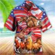 thumbnail image 3 of Camisa hawaiana con estampado 3D de pato para hombre, camisas casuales de playa de manga corta, blusa divertida de un solo pecho, ropa para hombre, envío gratuito, 3 of 5