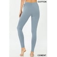 thumbnail image 4 of 2 Packs of TheLovely Women Premium Cotton High Waist Full Length Leggings, 4 of 4