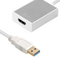 thumbnail image 1 of Adaptador blanco Superspeed USB 3,0 a compatible con HDMI para Windows 2560x1440, 1 of 5